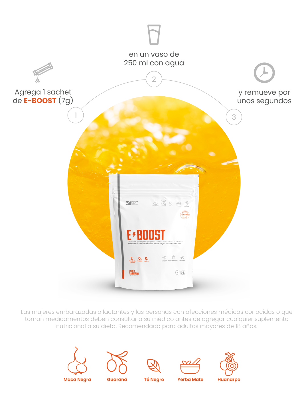 Energizante natural E-boost